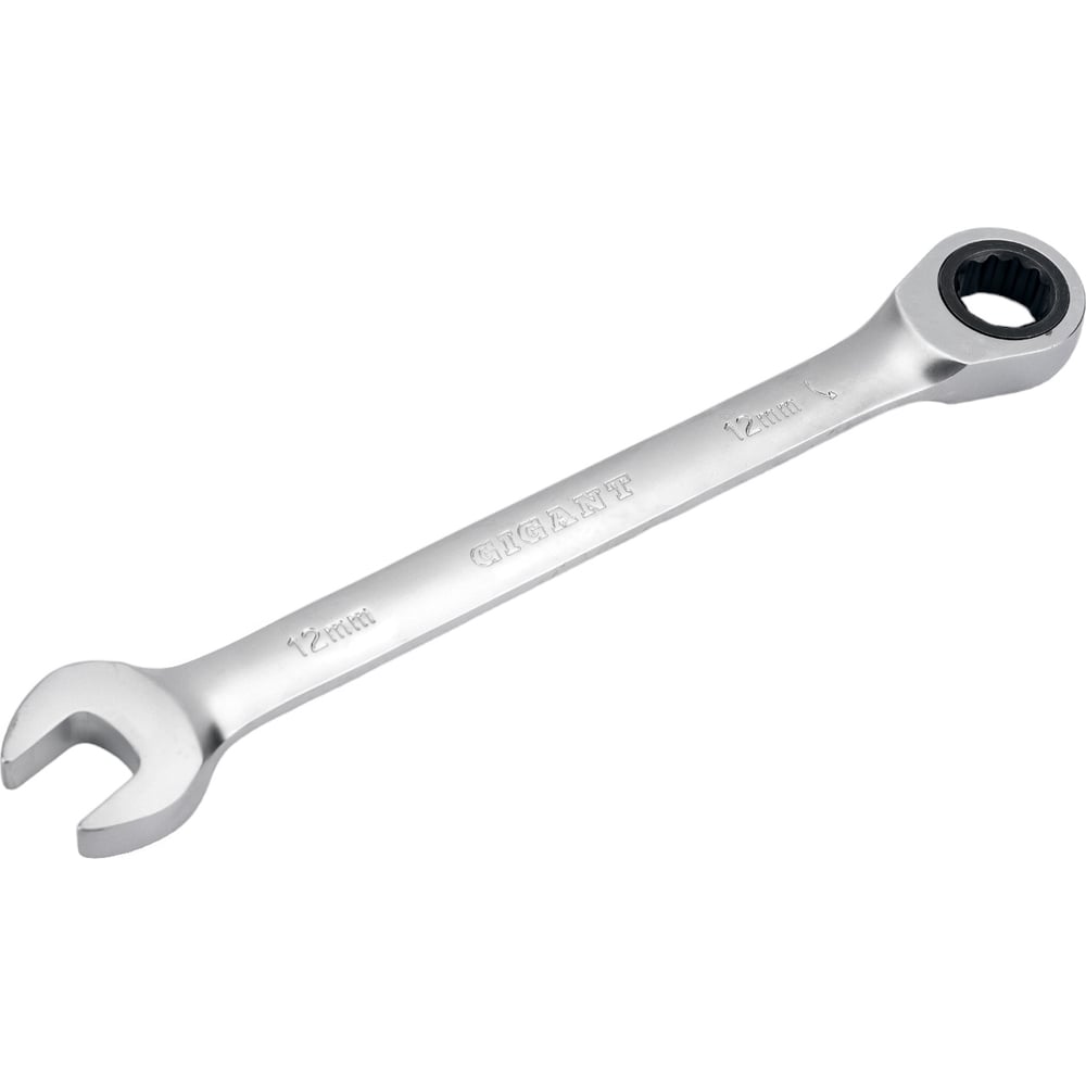 Комбинированный трещоточный ключ Gigant 12мм, Сталь Cr-V, 72 зуба ...