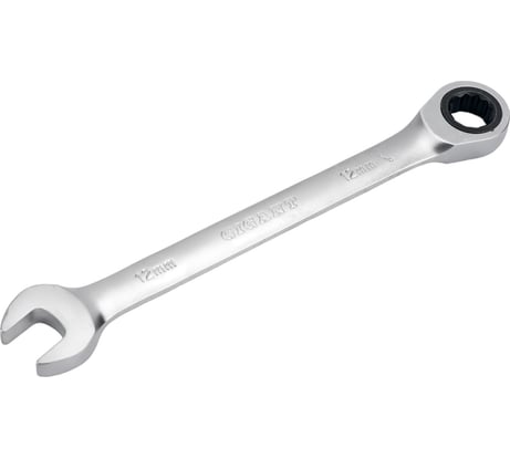 Комбинированный трещоточный ключ Gigant 12мм, Сталь Cr-V, 72 зуба, GRW12
