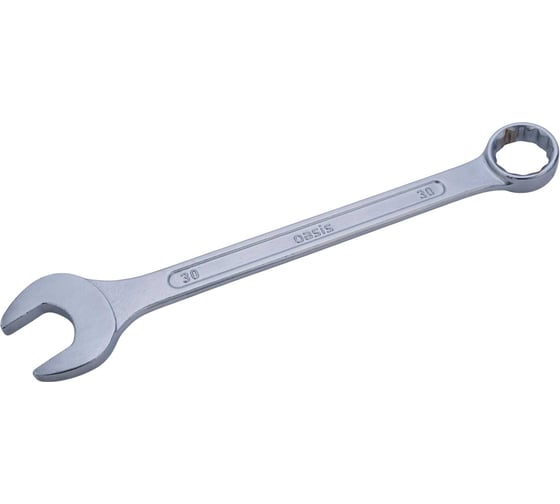 Гаечный ключ комбинированный OASIS 30 мм, матовый хром 103011501053 1