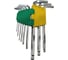 Набор шестигранных ключей WYNNS (дюймовые) удл. 9шт (1/16-3/8) W9919В/ Tools 00-00018658 3