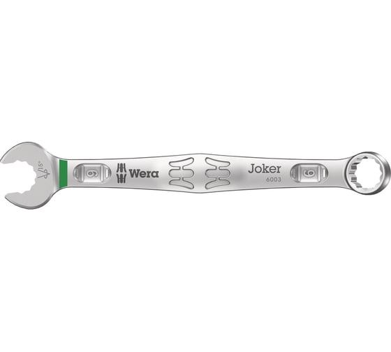 Комбинированный гаечный ключ WERA 6003 Joker, 9х120 мм WE-020219 1