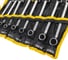 Ключи накидные, отогнутые на 75 градусов WMC TOOLS набор 8 предметов (6х7, 8х9, 10х11, 12х13, 14х15, 16х17, 18х19, 21х22мм) WMC-5088P(63062) 6