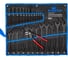 Набор ключей комбинированных и рожковых 25 предметов KingTul KT-5261P+1 BLACK(63605) 1