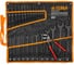 Набор ключей комбинированных и рожковых ISMA 25 предметов -5261DP+1 BLACK(63597) ISMA-5261DP+1 BLACK(63597) 1