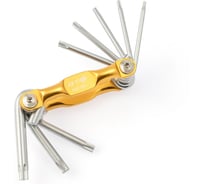 Набор ключей Дело Техники TORX, складной, 8 шт 563080