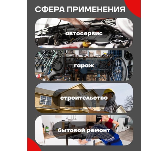 Ключ комбинированный Forsage короткий 19мм F-755S19(4625)