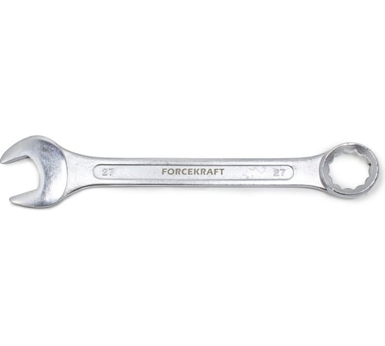 Комбинированный ключ Forcekraft 27мм FK-75527(50580)