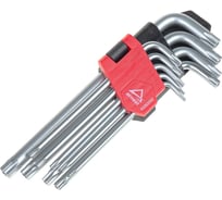 Набор имбусовых ключей Arnezi Torx с отверстием 9пр R1061032