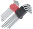 Набор имбусовых ключей Arnezi Torx с отверстием 9пр R1061032 2