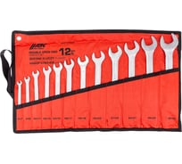 Ключи рожковые JBC набор 12 предметов (6х7, 8х9, 10х11, 12х13, 14х15, 16х17, 18х19, 20х22, 21х23, 24х27, 25х28, 30х32мм) -5122P(63238) JBC-5122P(63238)