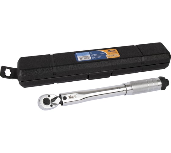 Динамометрический ключ KRAFT 1/4, 5-25 Нм KT 705221 20273554