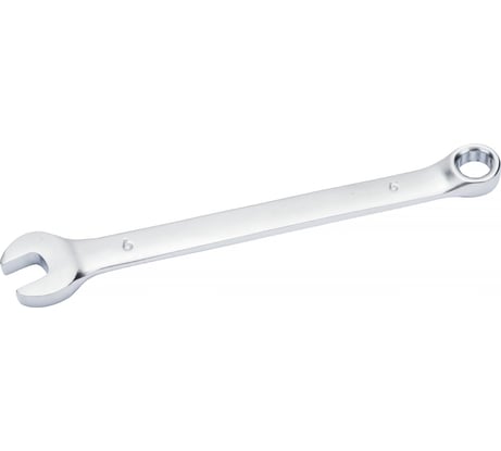 Рожковый и накидной ключ CNIC 6мм хром-ванадий 8411 37093