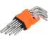 Набор ключей звёздочка HEFLER TORX T10-T50 9 предметов, CrV, в держателе HFTORX1510 3
