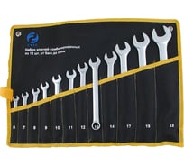 Набор ключей CNIC комбинир. из 12-ти шт. рожк. и накид. 6 - 22 в сумке хром-ванадий 8411 39810