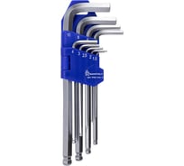 Набор Smartbuy SIGMATOOL HEX шестигранников 9 штук, длинные с шаром, 1.5-10, CR-V сталь, PRO TOOLS SBT-PRO-HS SBT-PRO-HSL-9