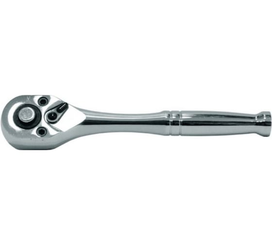 Рукоятка трещоточная 1/4д.DR, 72 зубца, 140 мм Ombra 281401