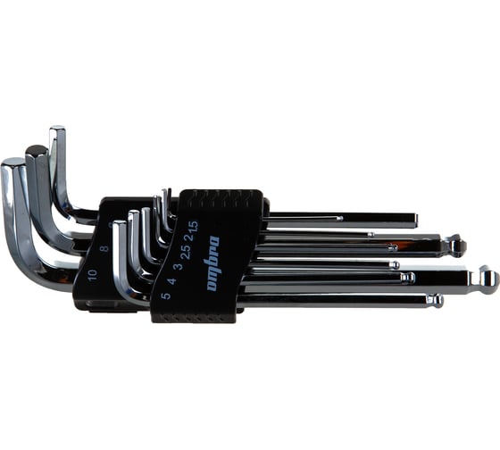 Комплект угловых шестигранников Ombra OMT9S