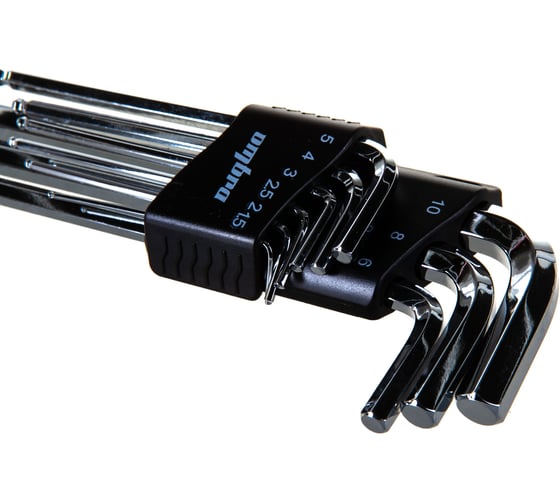 Комплект угловых шестигранников Ombra OMT9S