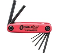 Складной набор ключей BONDHUS GorillaGrip Шестигран. 1.5-6 мм 12592