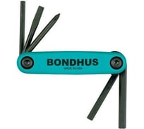 Складной набор ключей BONDHUS GorillaGrip PH1, SL 4,8 мм, Hex 4, 5, 6 мм 12540