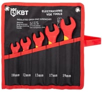 Набор диэлектрических однорожковых ключей КВТ НИК-Р-05 серия ПРОФИ 105669