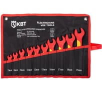 Набор диэлектрических однорожковых ключей КВТ НИК-Р-10 серия ПРОФИ 105670