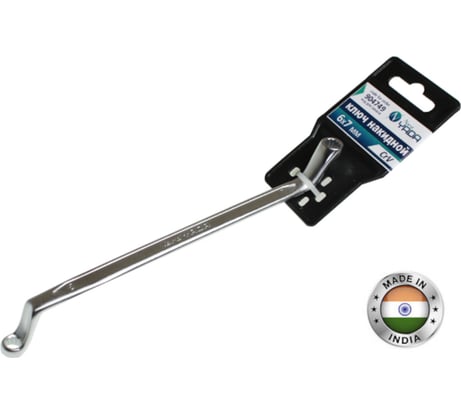 Накидной ключ Nord-Yada 6x7мм CrV, холодный штамп, холдер TM 904749