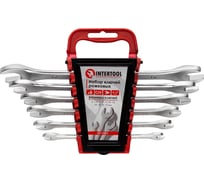 Набор ключей рожковых INTERTOOL 6шт., 6-17мм, Cr-V HT-1001