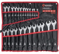 Набор ключей комбинированных INTERTOOL 25шт., 6-32мм, Cr-V чехол HT-1200