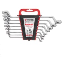 Набор ключей накидных INTERTOOL 8шт., 6-22мм, Cr-V HT-1102