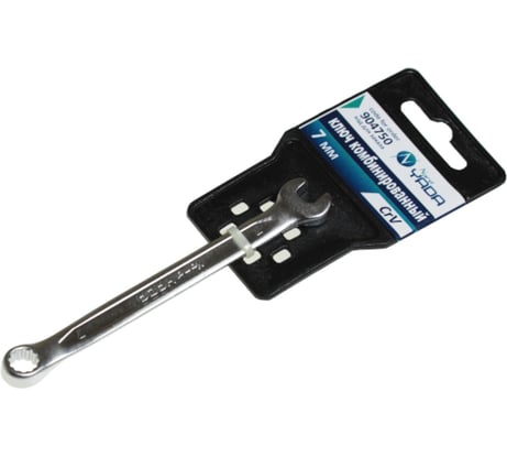 Комбинированный ключ Nord-Yada 7 мм CrV, холодный штамп, холдер TM Nord YADA 904750