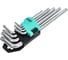 Набор Г-образных ключей Nord-Yada TORX 9 предметов T10, T15, T20, T25, T27, T30, T40, T45, T50 ТМ Nord YADA 3