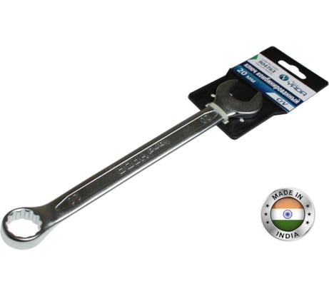 Комбинированный ключ Nord-Yada 20мм CrV, холодный штамп, холдер TM 904763