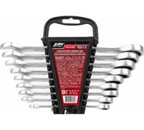 Набор ключей комбинированных трещоточных JBC 9 предметов (8,10,12,13,14,16,17,18,19мм) в пластиковом -51092(62530) JBC-51092(62530)