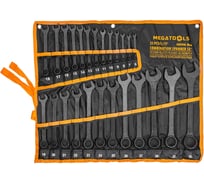 Набор ключей комбинированных MEGATOOLS 25 предметов MT-5261P36 Black(64071)