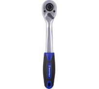 Ключ-трещотка Smartbuy, квадрат 1/2 дюйма, 72 зуба, рез.ручка, ст 40Х, PRO TOOLS SBT-PRO-SWK-12