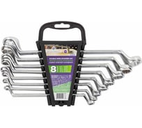 Ключи накидные Помощник набор 8 предметов (6х7, 8х9, 10х11, 12х13, 14х15, 16х17, 18х19, 21х22мм) 5088MP(58839)