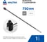Вороток MACTAK 1/2, 750 мм, с шарниром 011-40750 2