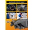 Ключ рожково-торцевой шарнирный JCB 8мм -75208F(65690) JCB-75208F(65690) 4