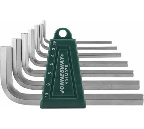 Комплект угловых шестиграников Jonnesway H01M07S
