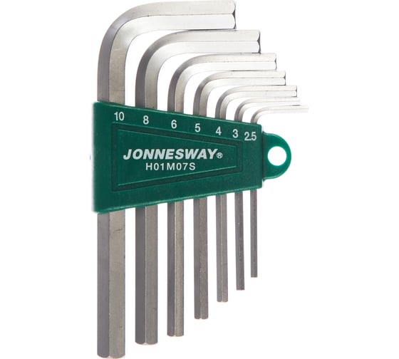 Комплект угловых шестиграников Jonnesway H01M07S