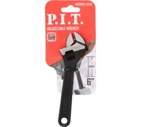 Ключ разводной P.I.T. 150мм, 19мм, кованая сталь, HADW02-0150