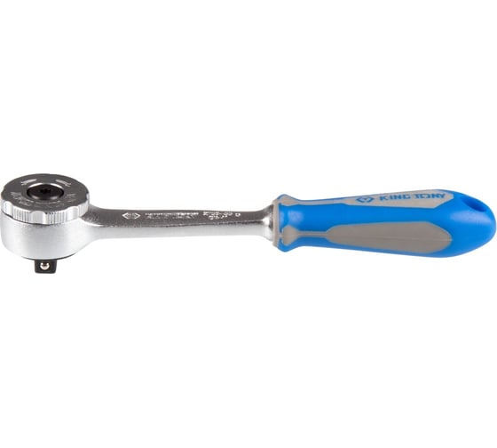 Трещотка KING TONY 1/4, 144 мм, 72 зубца, дисковый механизм 2759-55G 1