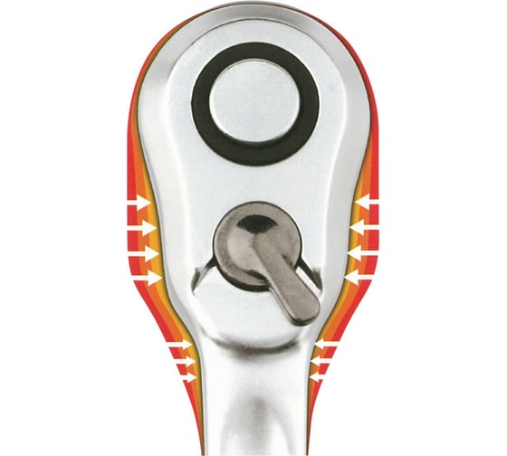 Трещоточная рукоятка HEYTEC , 1/4", 60 зубцов, L-150 мм HE-50825101783