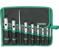 Набор торцевых ключей HEYCO в сумке-скрутке, 8 предметов, 6-22 мм, хромированные HE-00896744080