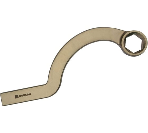 Ключ гаечный серповидный искробезопасный NORGAU 6-гранный, 46 мм, тип N309CS-46NSA 069045846 1