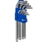 Набор ключей угловых удлинённых КОБАЛЬТ Tamper TORX: T10, T15, T20, T25, T27, T30, T40, T45, T50, CR-V, на подвесе 924-016 4