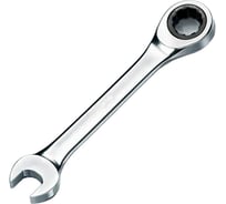 Ключ комбинированный трещоточный APIX 30мм, сталь Cr-V 83353