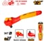 Диэлектрическая трещотка INGCO INDUSTRIAL 1/2, 250 мм HIRTH121 1