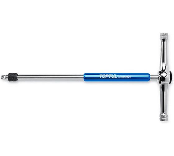 Вороток TOPTUL Т-образный с трещоткой 1/4 72 зуба L=260 мм CTRM0826 1